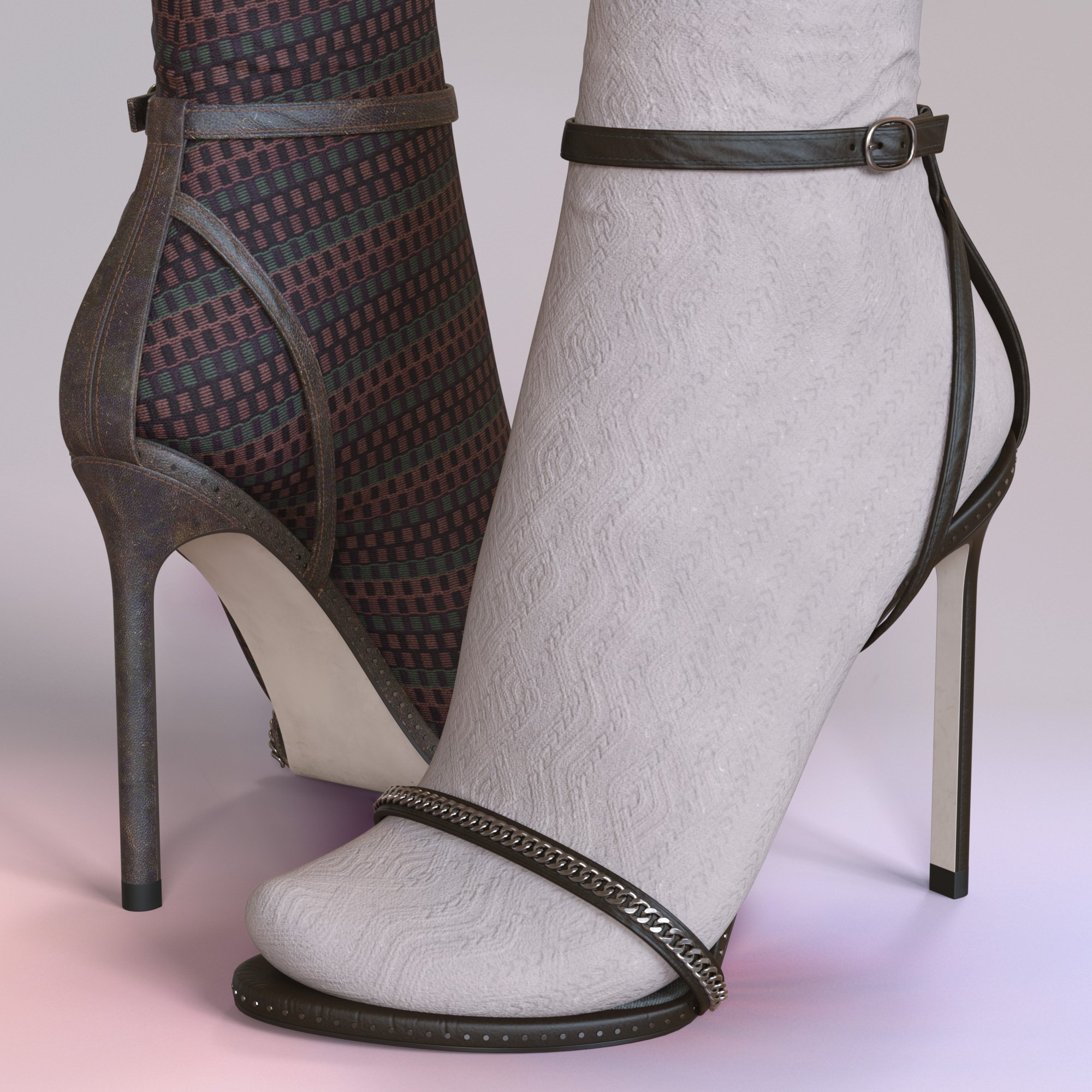 Tris High Heels for Genesis 9 and 8 Female | Daz 3D