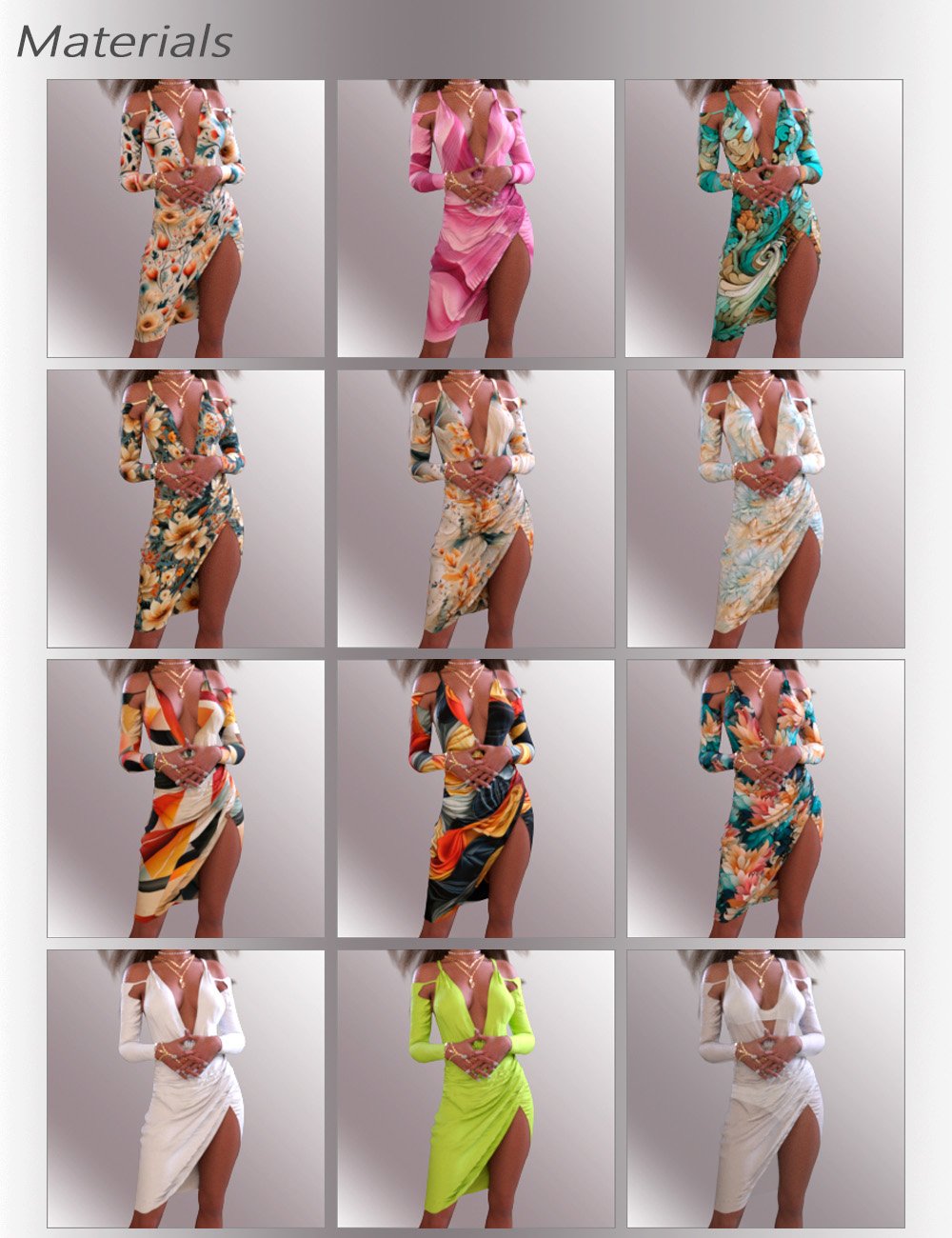 dForce Lirien Outfit for Genesis 9 Feminine | Daz 3D