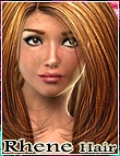 Rhene Hair Rhene Hair by: 3DreamMairy, 3D Models by Daz 3D