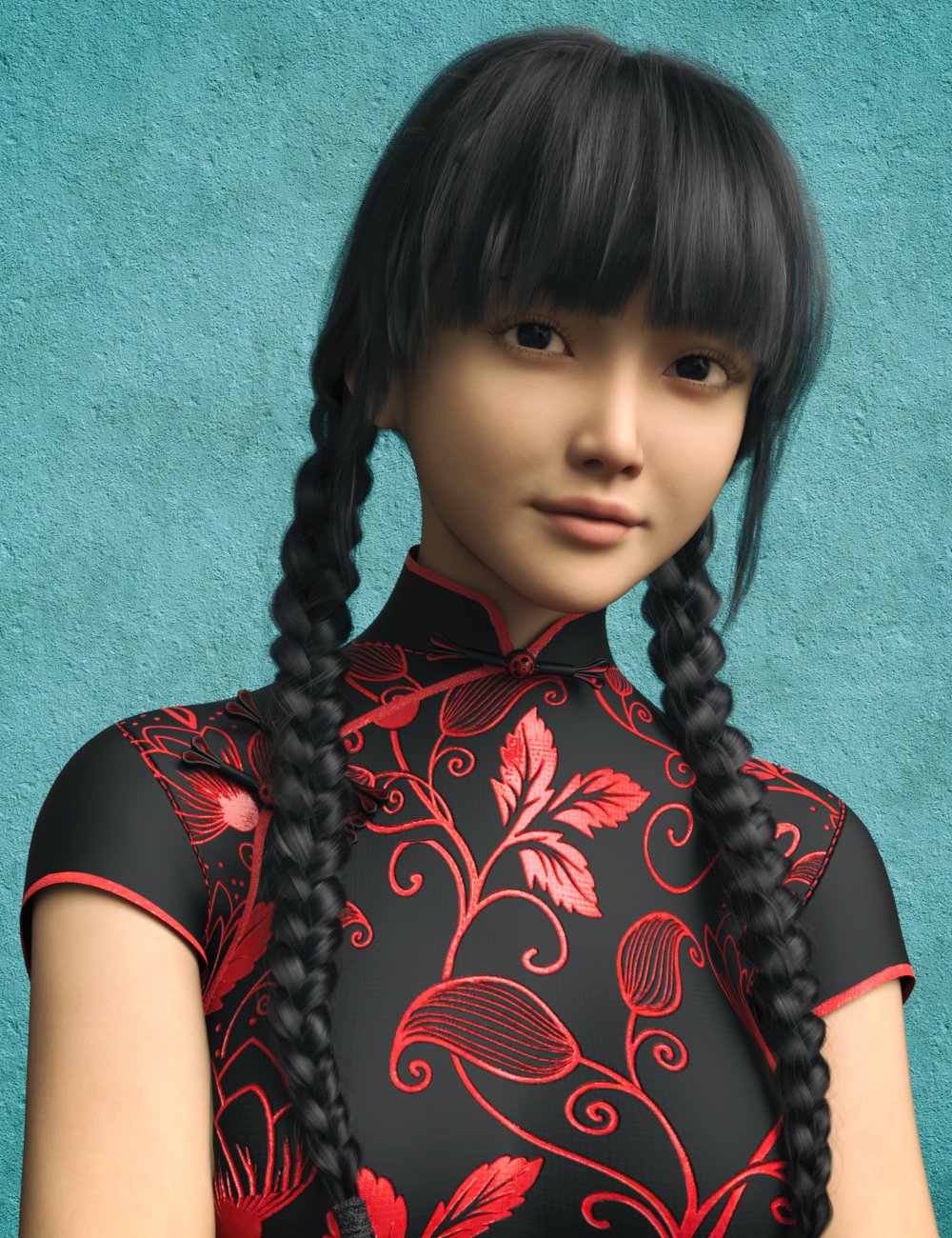 GN Yuanshen HD for Genesis 9 by: Goanna, 3D Models by Daz 3D