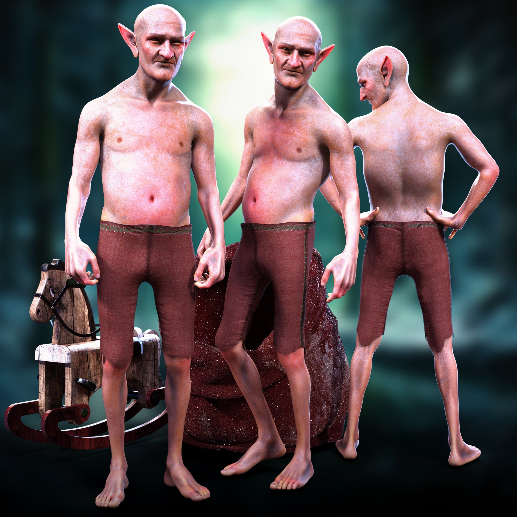 M3D Krampusnacht HD for Genesis 9