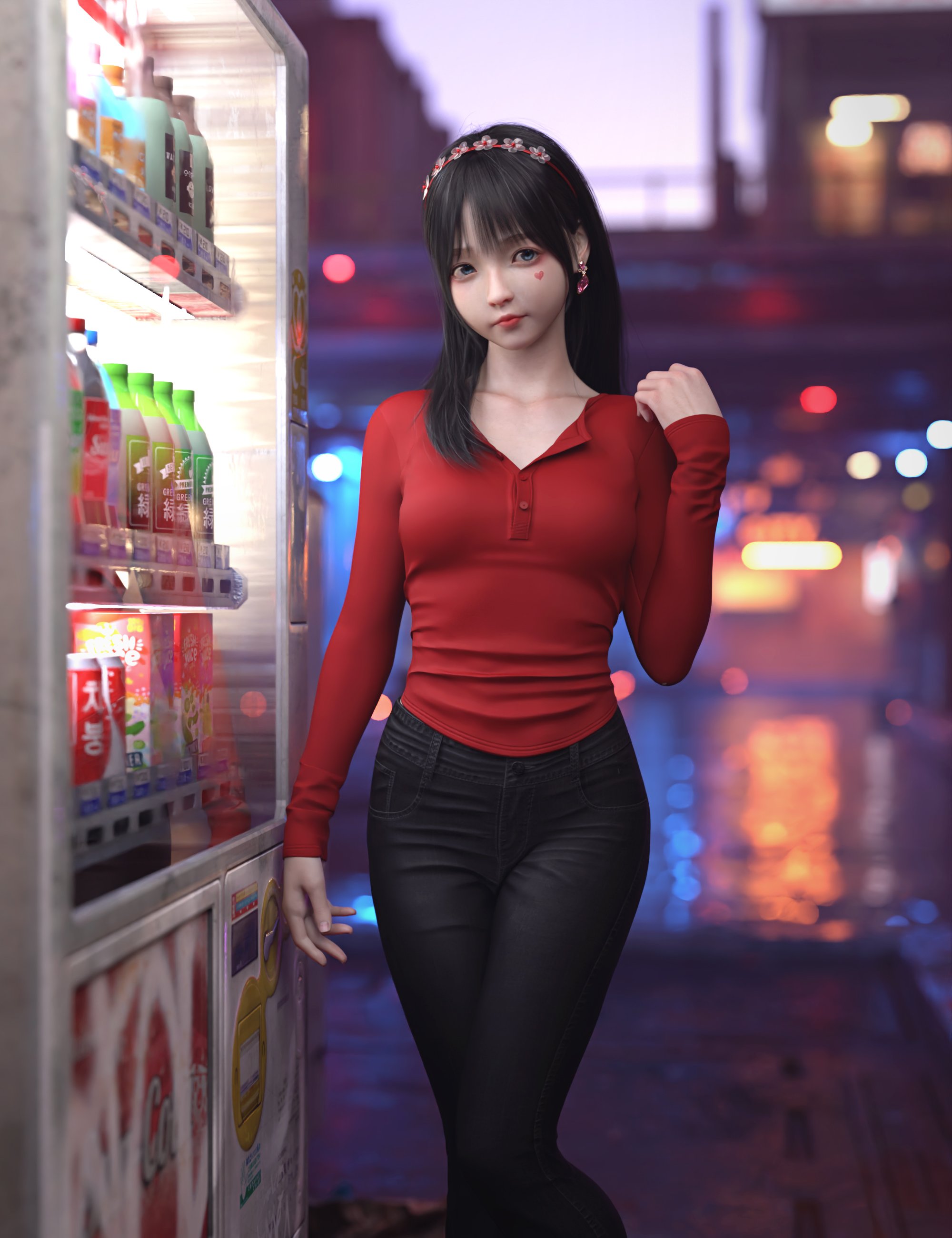 dForce SU Autumn Day Clothes for Genesis 9, 8.1, and 8 Female by: Sue Yee, 3D Models by Daz 3D