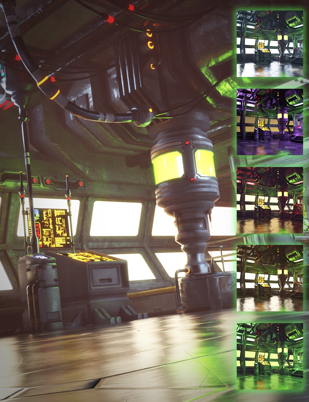 Sector 15 Redux by: KindredArts, 3D Models by Daz 3D