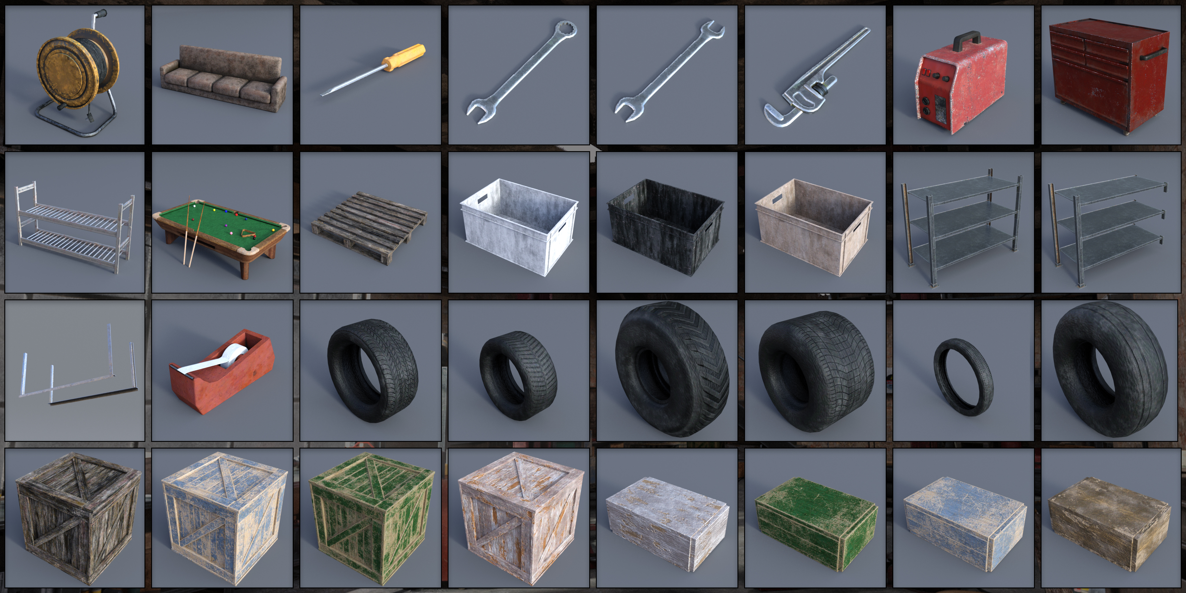 kuj-vehicle-repair-plant-daz-3d