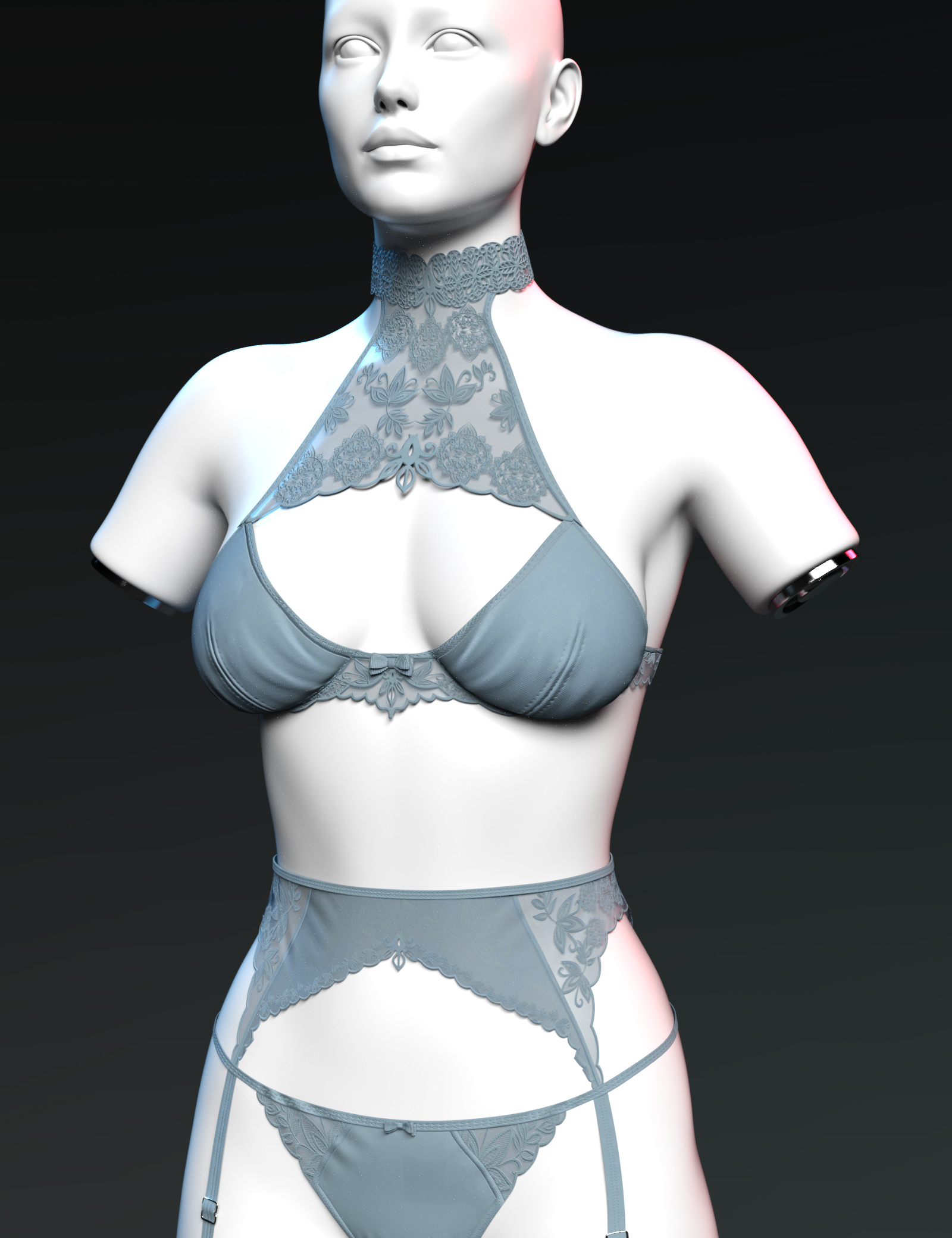 X-Fashion Sweet Memories Lingerie for Genesis 9 by: xtrart-3d, 3D Models by Daz 3D