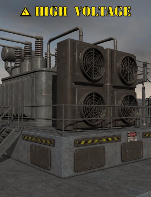 High Voltage by: Nightshift3D, 3D Models by Daz 3D