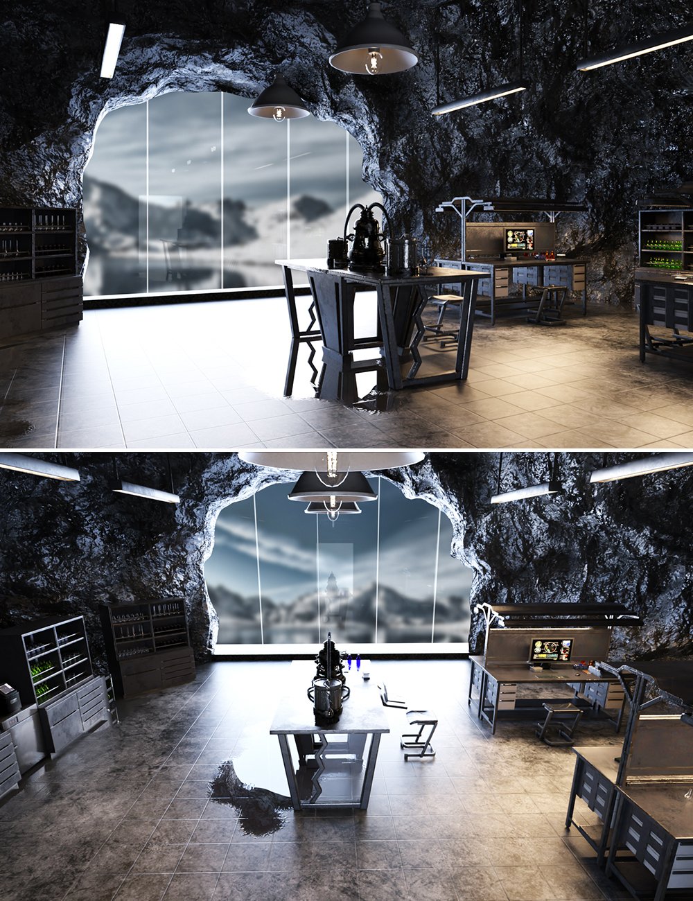 Secret Bio Lab by: bituka3d, 3D Models by Daz 3D