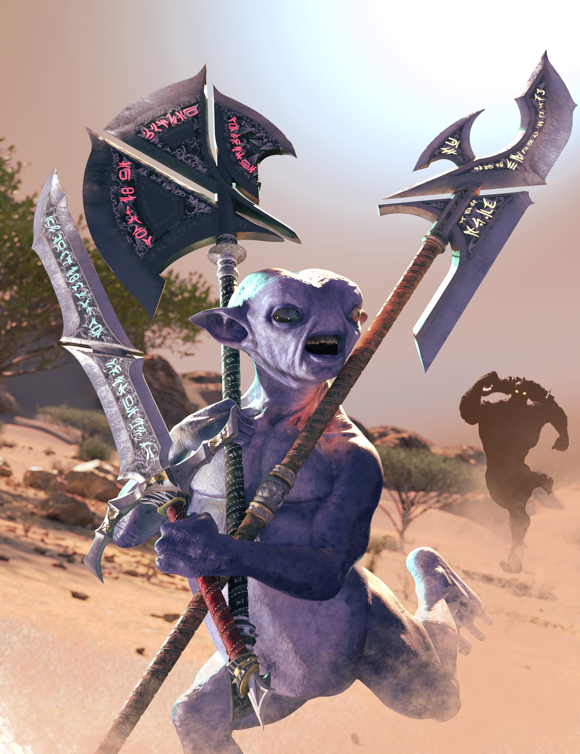 Alien Melee Weapons | Daz 3D