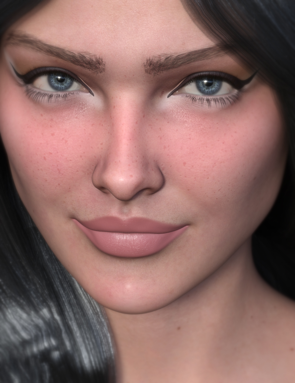Beauty Blend - Digital Makeup by: Neikdian, 3D Models by Daz 3D