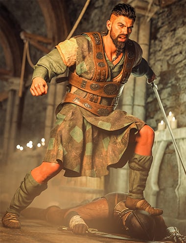 森下　ボブルヘッド bwhighlanderwarrioroutfitforge