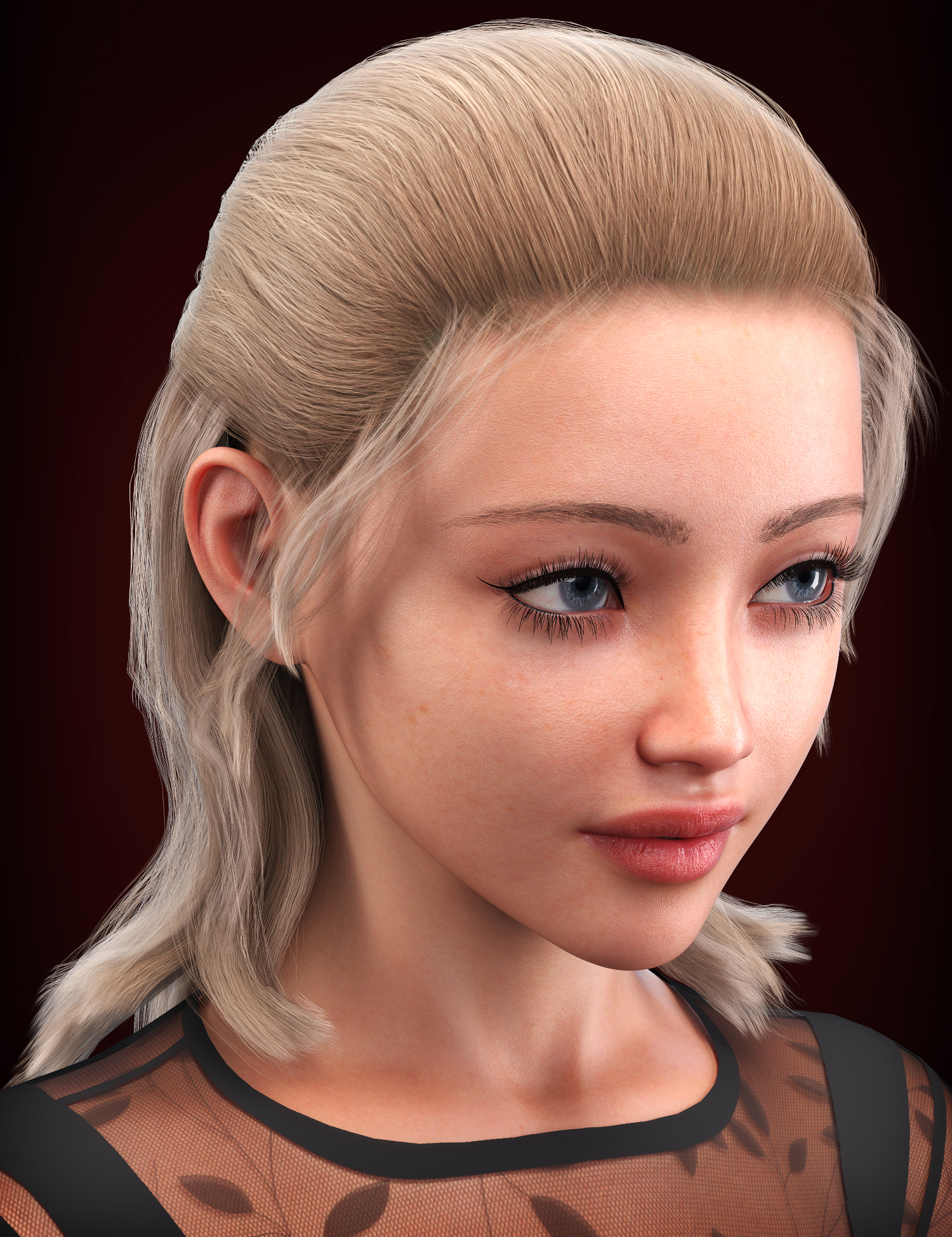 Joyce Hair for Genesis 9 and 8.1 Female by: Propschick, 3D Models by Daz 3D