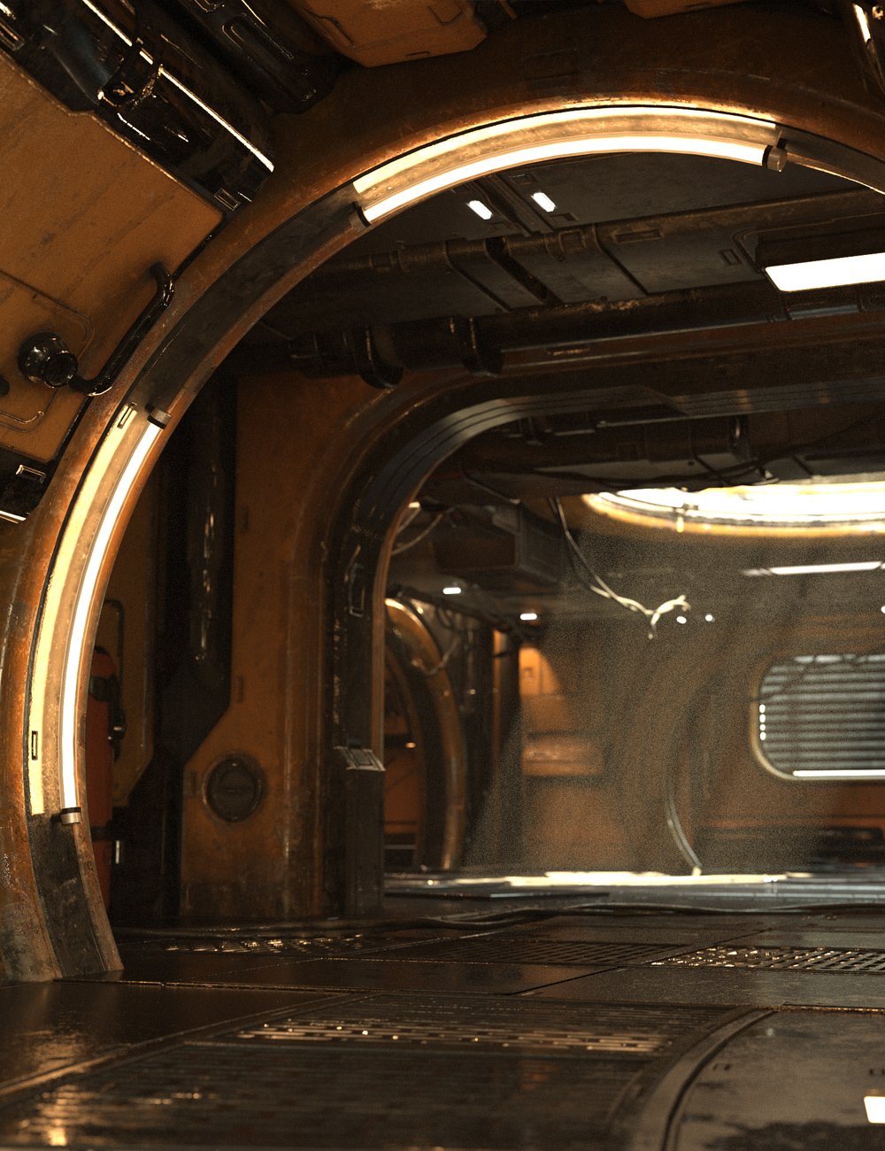 Cable Canyon Sci-Fi Environment by: Stonemason, 3D Models by Daz 3D