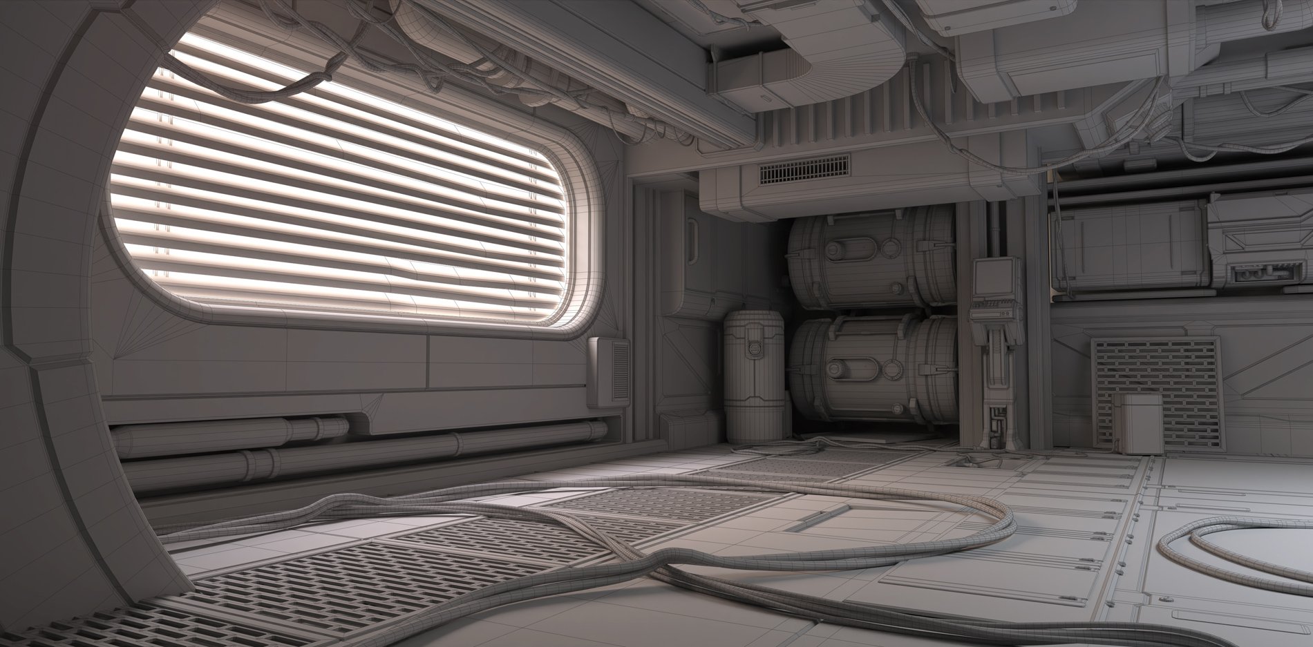 Cable Canyon Sci-Fi Environment | Daz 3D