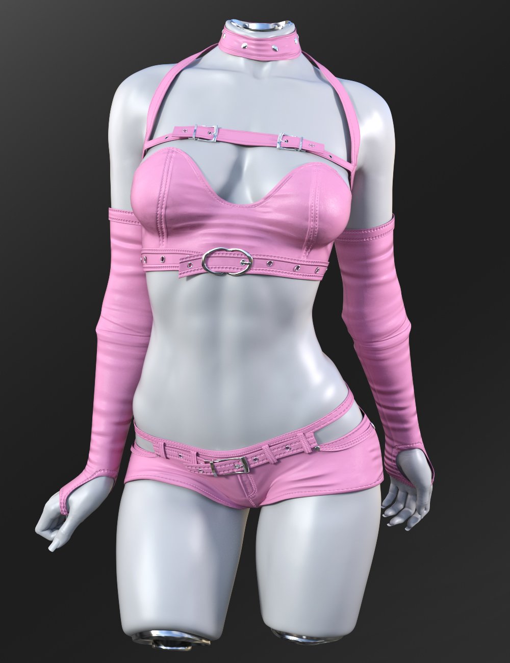X-Fashion Distraction Outfit for Genesis 9 by: xtrart-3d, 3D Models by Daz 3D