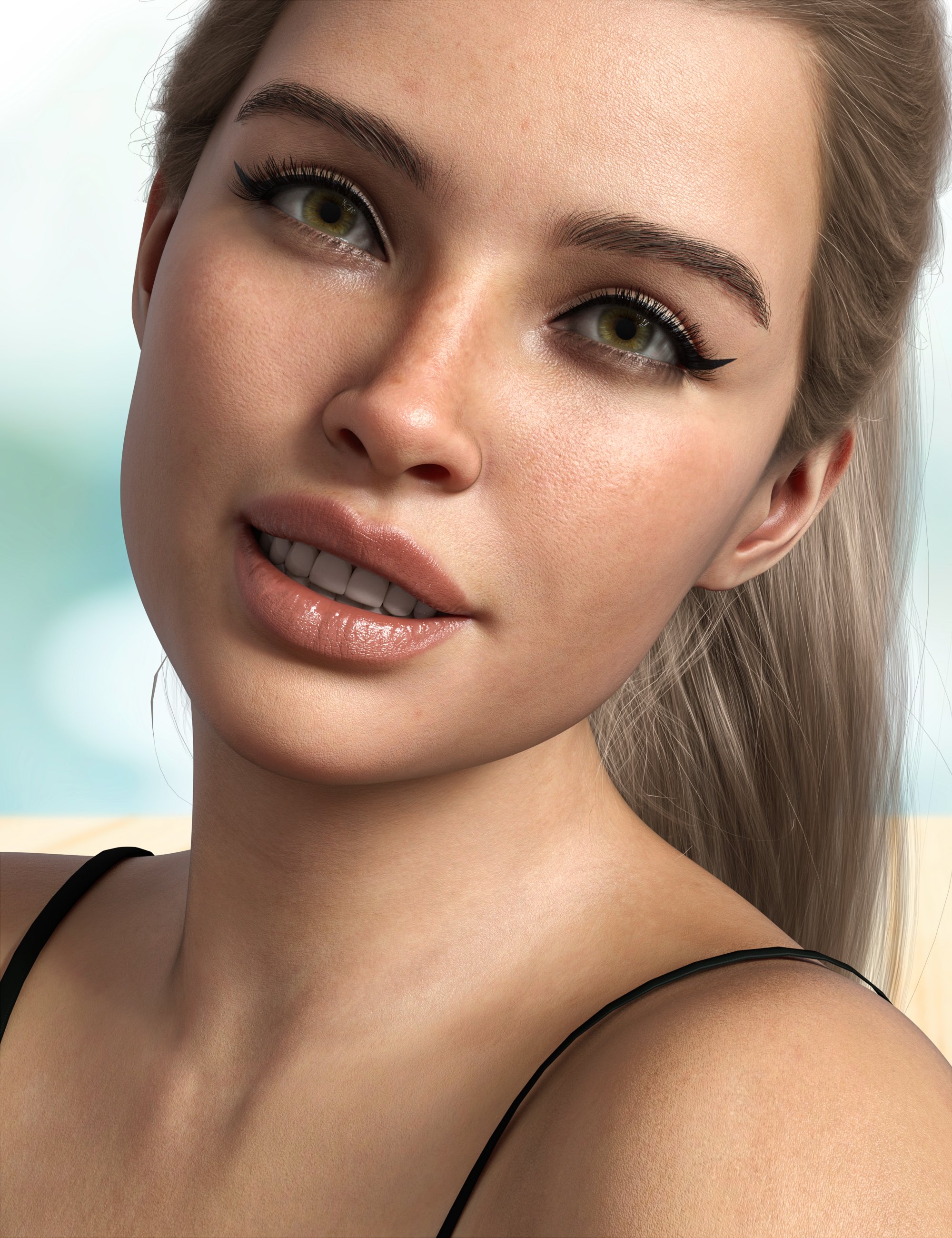 Z Love and Happiness Expressions for Genesis 9 | Daz 3D