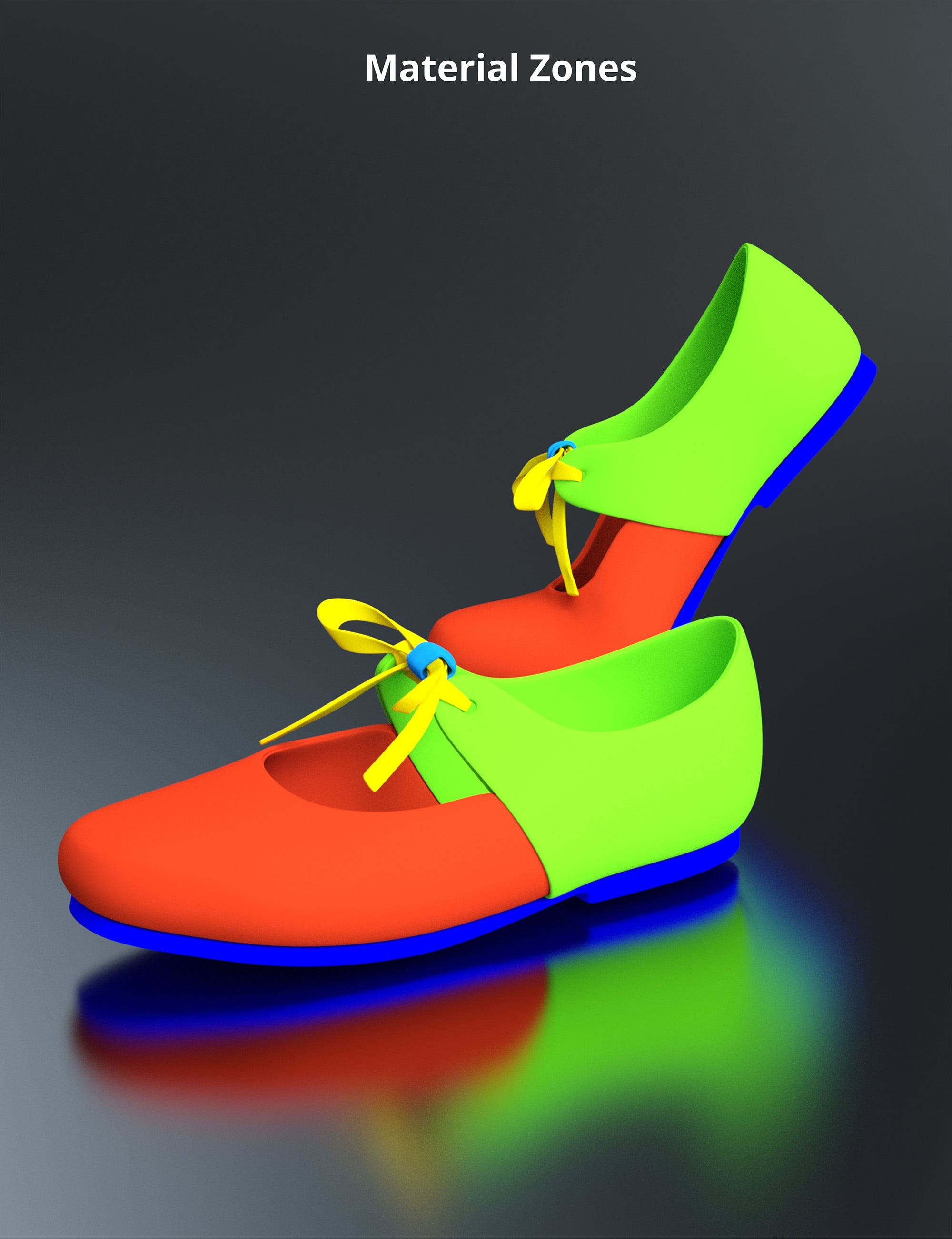 Bowtique Loafers for Genesis 9 | Daz 3D