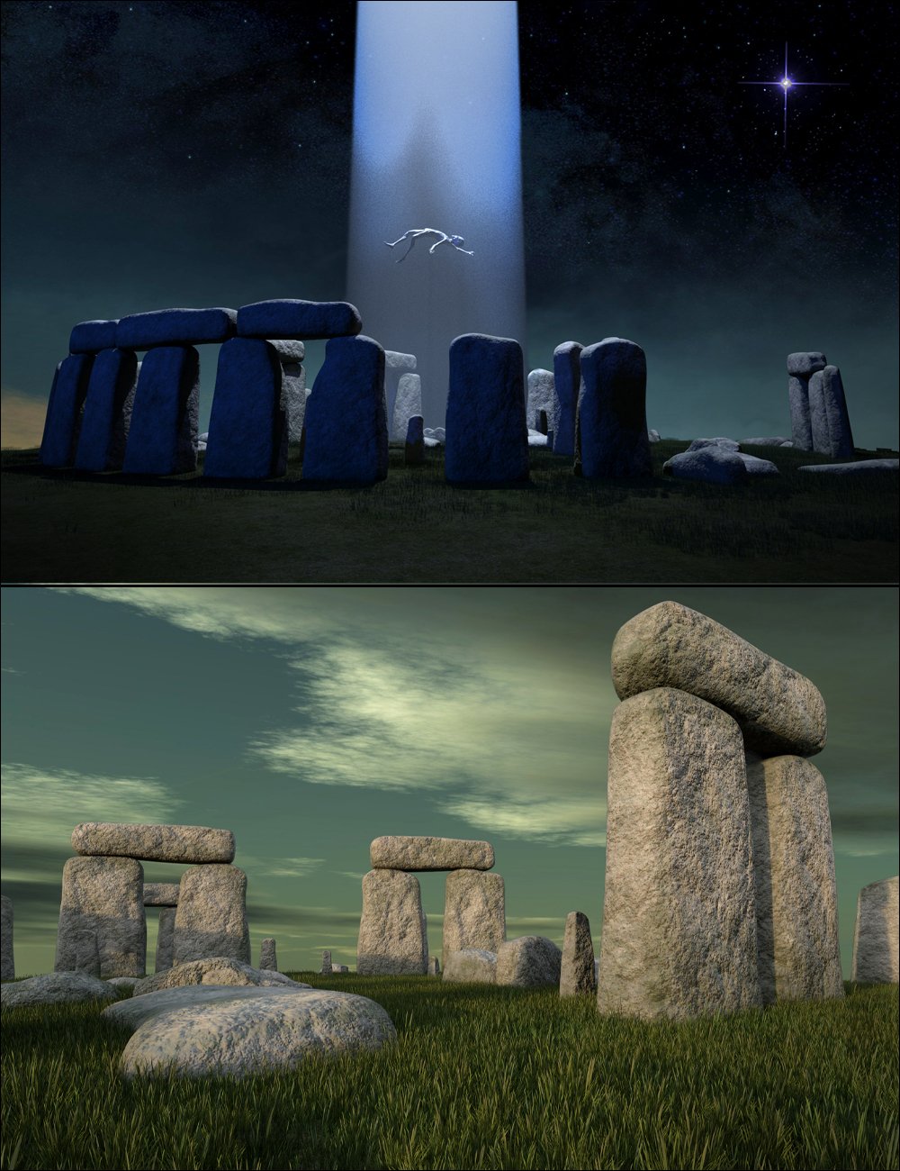 Mysterious Stonehenge by: Mytilus, 3D Models by Daz 3D