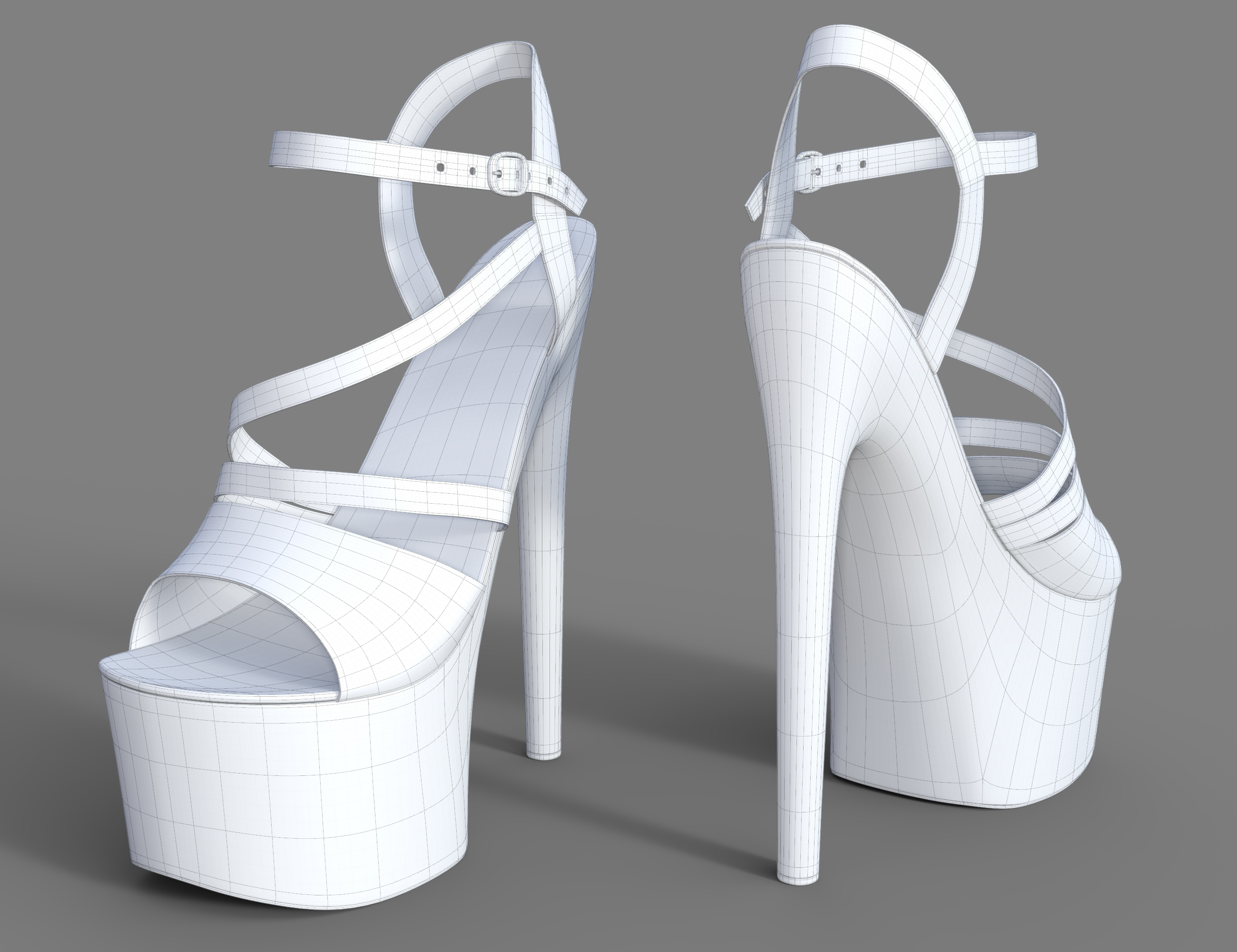Hailey High Heels for Genesis 9 and 8 Female | Daz 3D