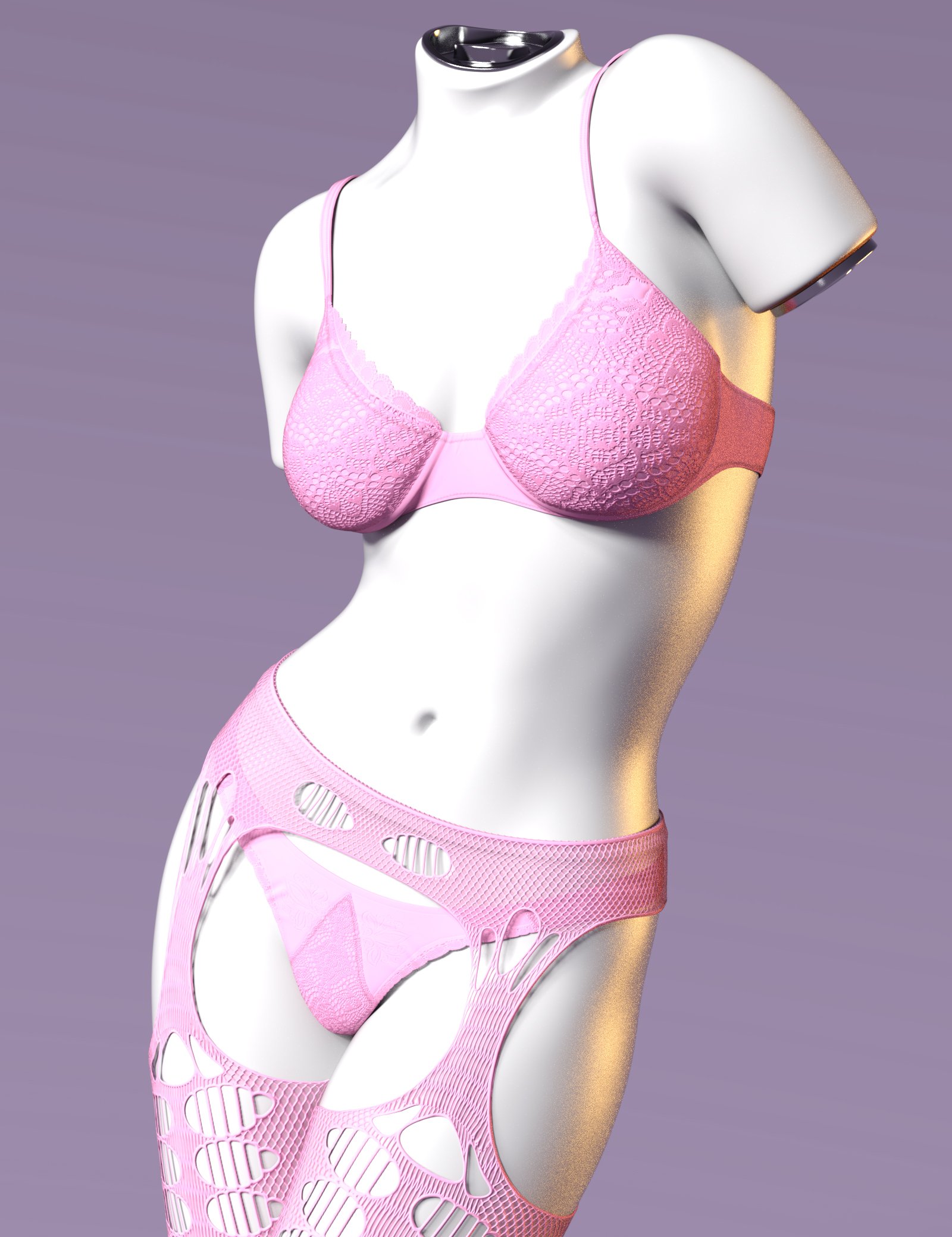 X-Fashion Charlotte Lingerie for Genesis 9 by: xtrart-3d, 3D Models by Daz 3D