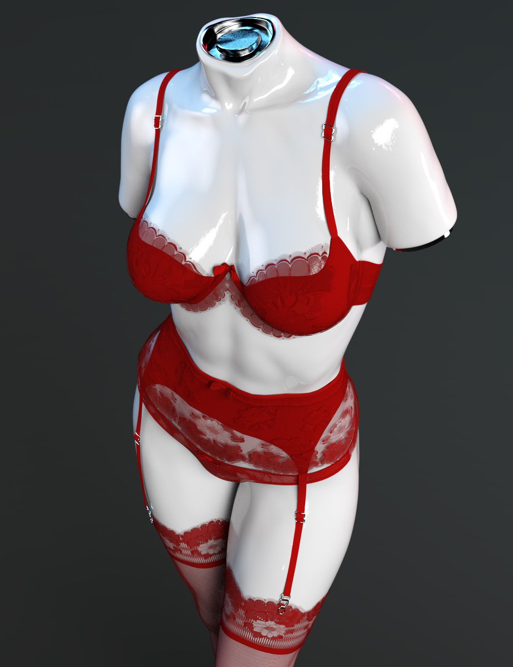 X-Fashion Angelica Lingerie Set for Genesis 9 by: xtrart-3d, 3D Models by Daz 3D