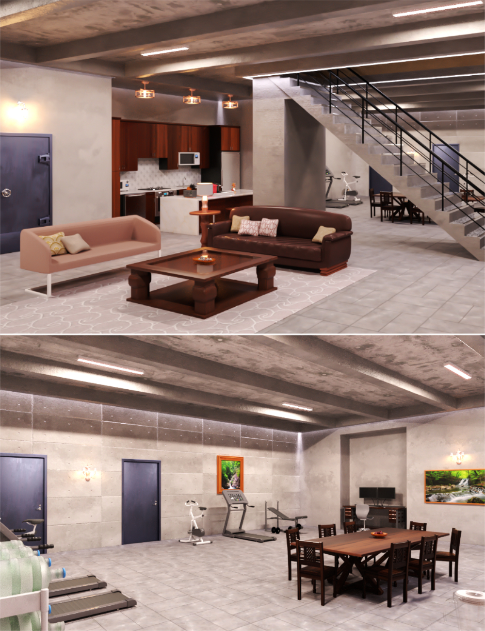 Self Sustainable Bunker by: Tesla3dCorp, 3D Models by Daz 3D