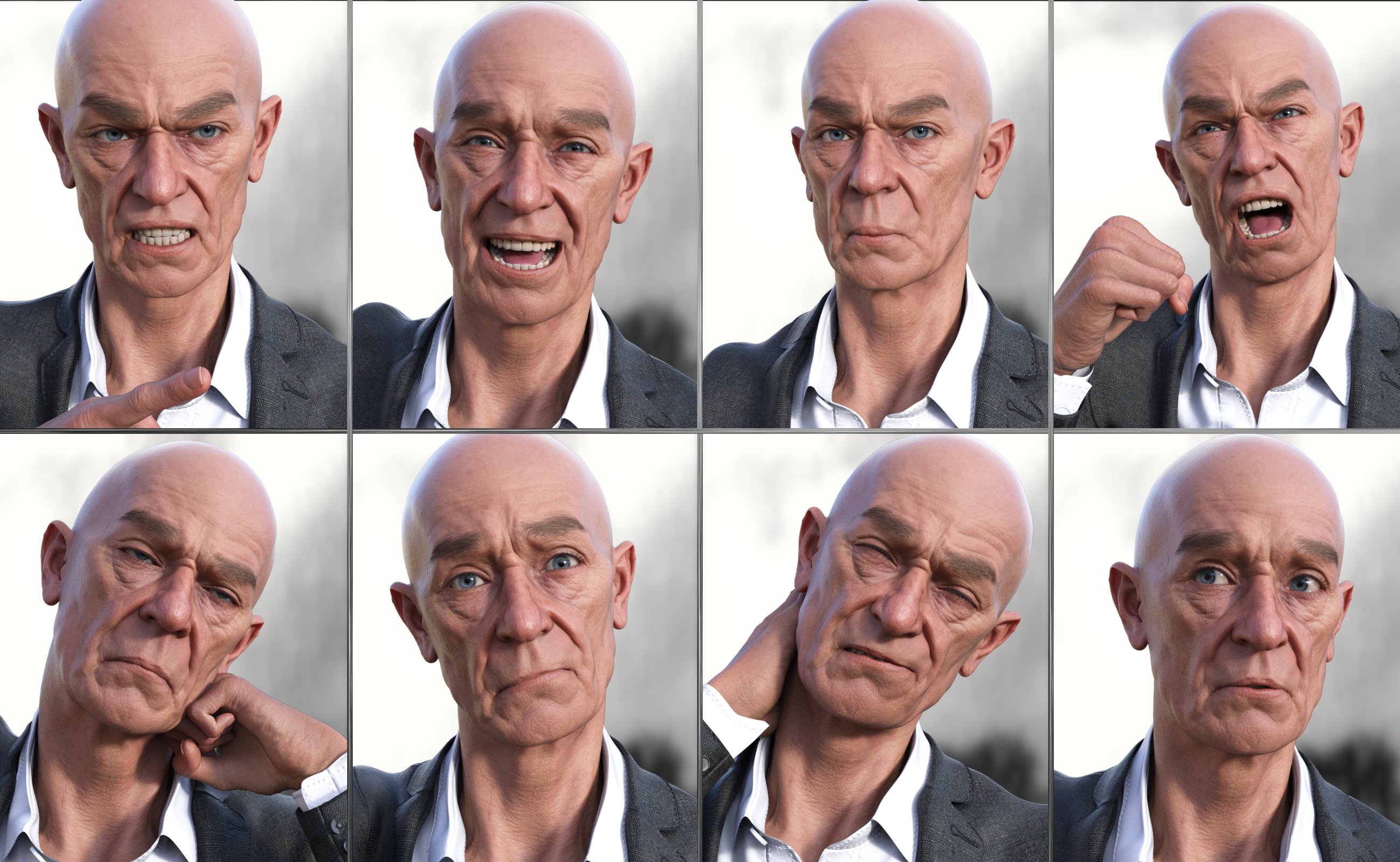 JW Elderly Expressions for Walter 9