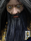 Michael 4 Long Beard by: Ravenhair, 3D Models by Daz 3D