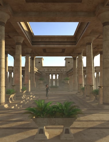 Egyptian Atrium 1