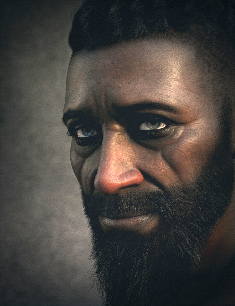 FN Daran HD for Genesis 9 by: Feng, 3D Models by Daz 3D