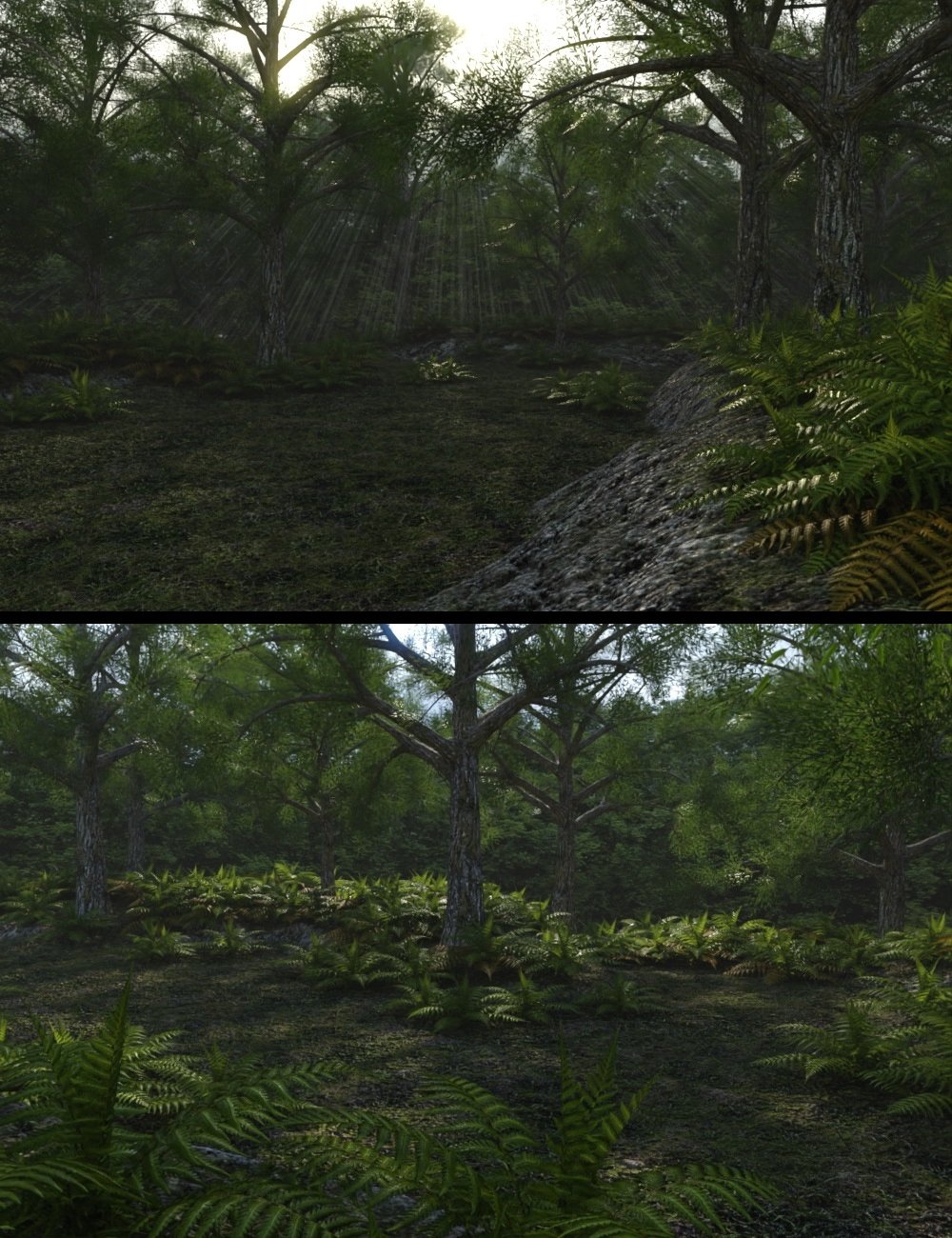 Fern Grove by: JeffersonAF, 3D Models by Daz 3D