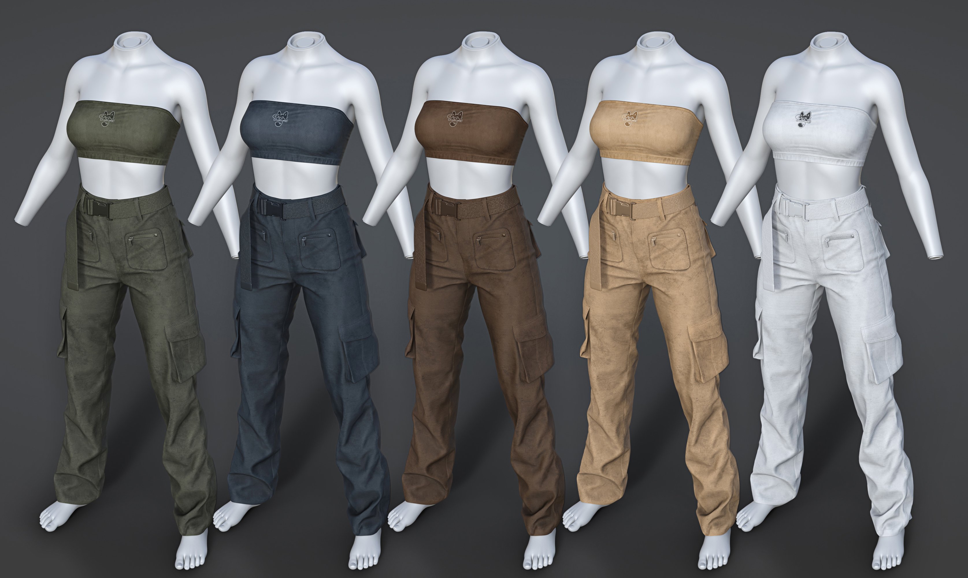 dForce SU Fashion Set for Genesis 9, 8.1, and 8 Female | Daz 3D