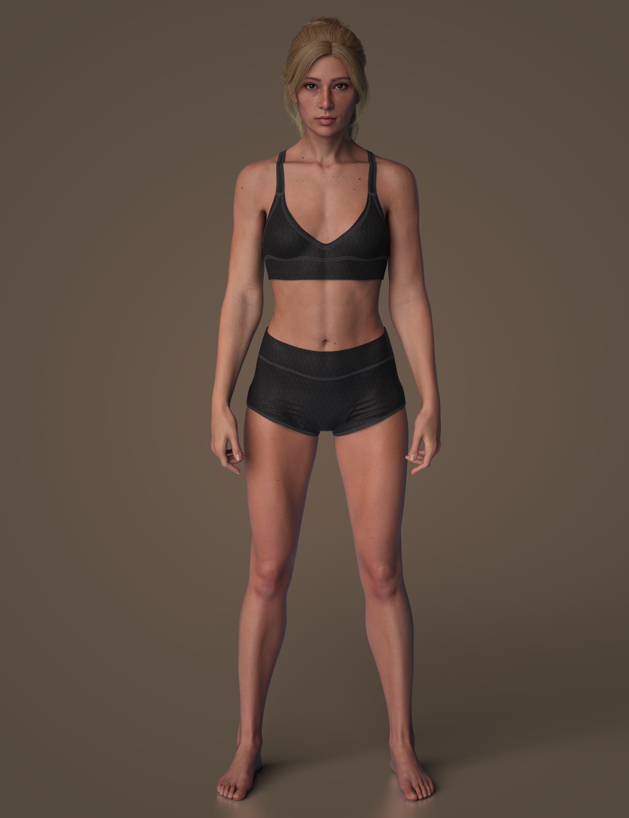 Sophia 9 Athletic Shape Add-On by: , 3D Models by Daz 3D