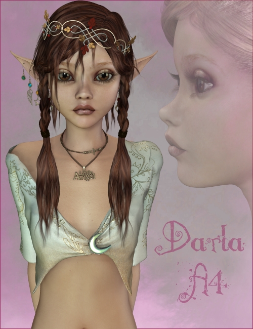 Darla for A4 by: ThorneSarsa, 3D Models by Daz 3D