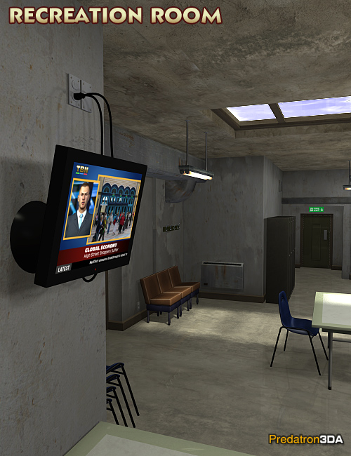 Recreation Room Recreation Room by: Predatron, 3D Models by Daz 3D