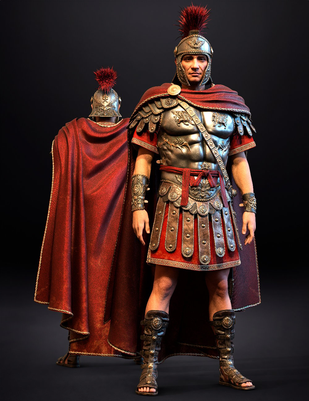 dForce Ad- Gladius: Defender of Rome HD for Genesis 9 | Daz 3D