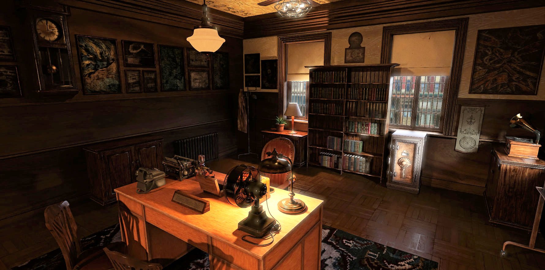 FG Detectives Office | Daz 3D