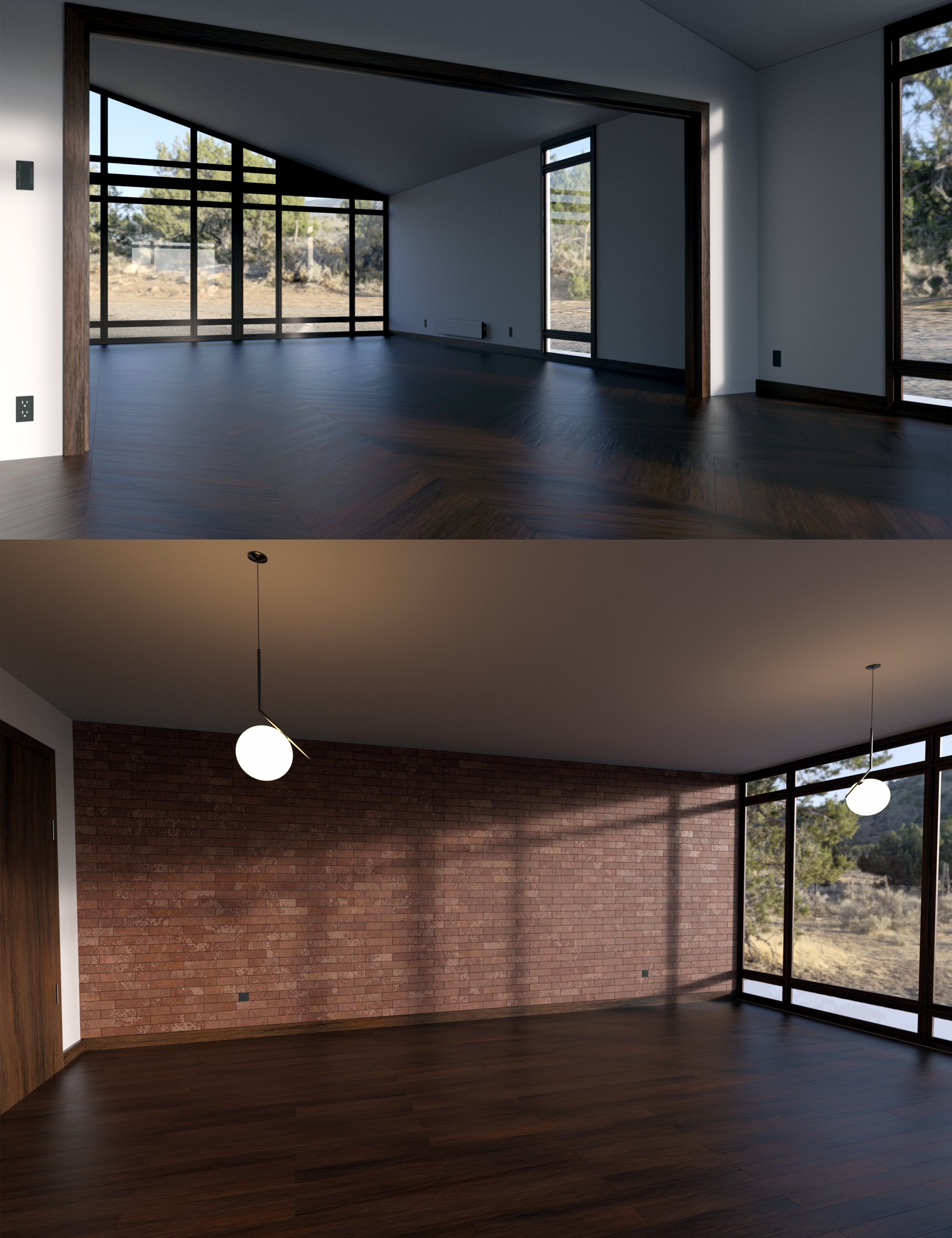 Modern Home Essentials Room Builder by: Lantios, 3D Models by Daz 3D