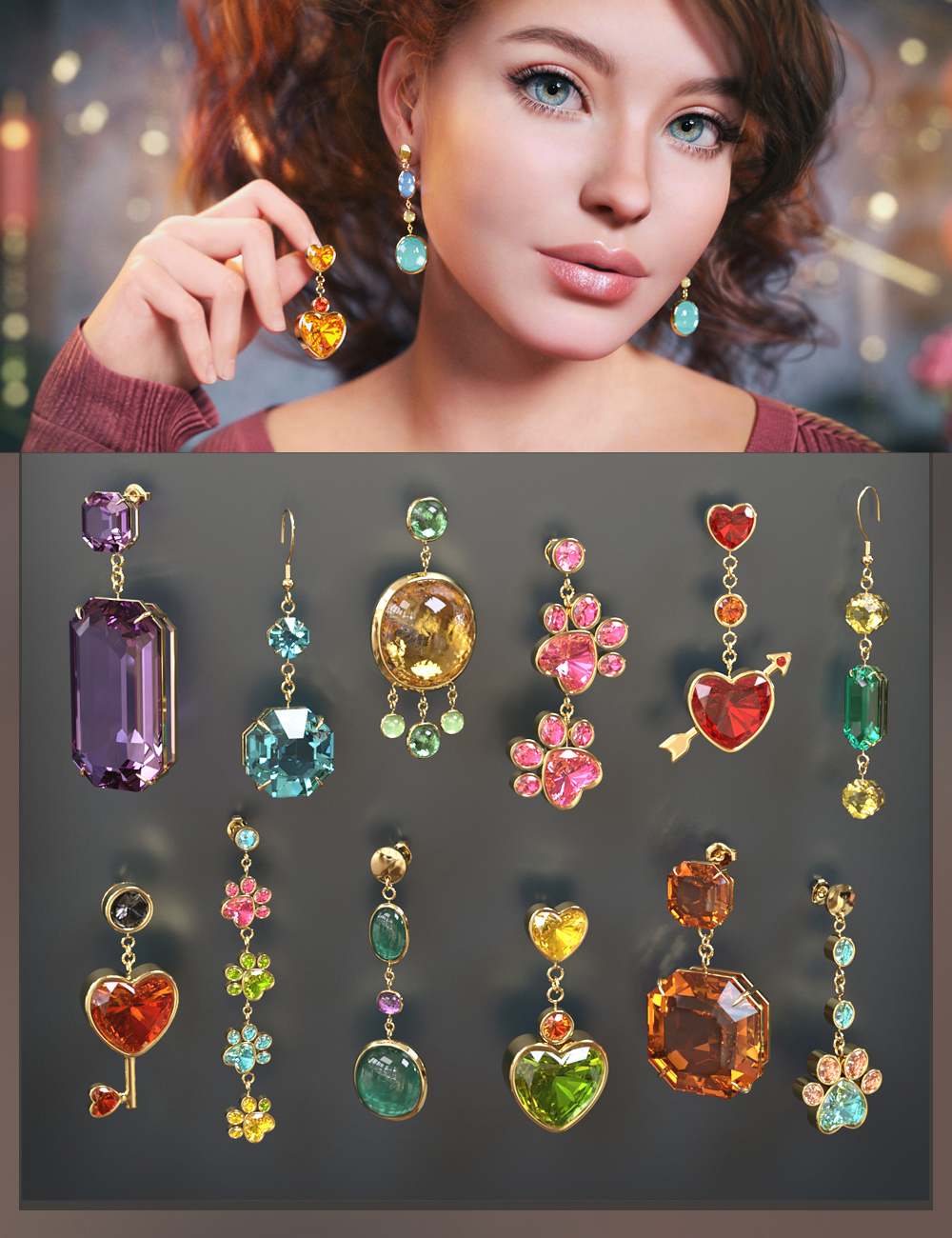 Aggregate 96+ earrings new models images