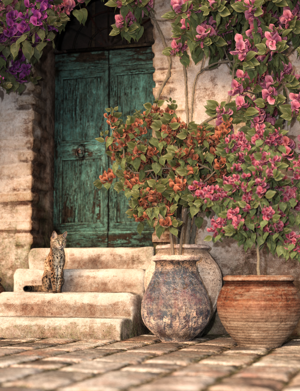 V176 Like A Painting Vignette | Daz 3D