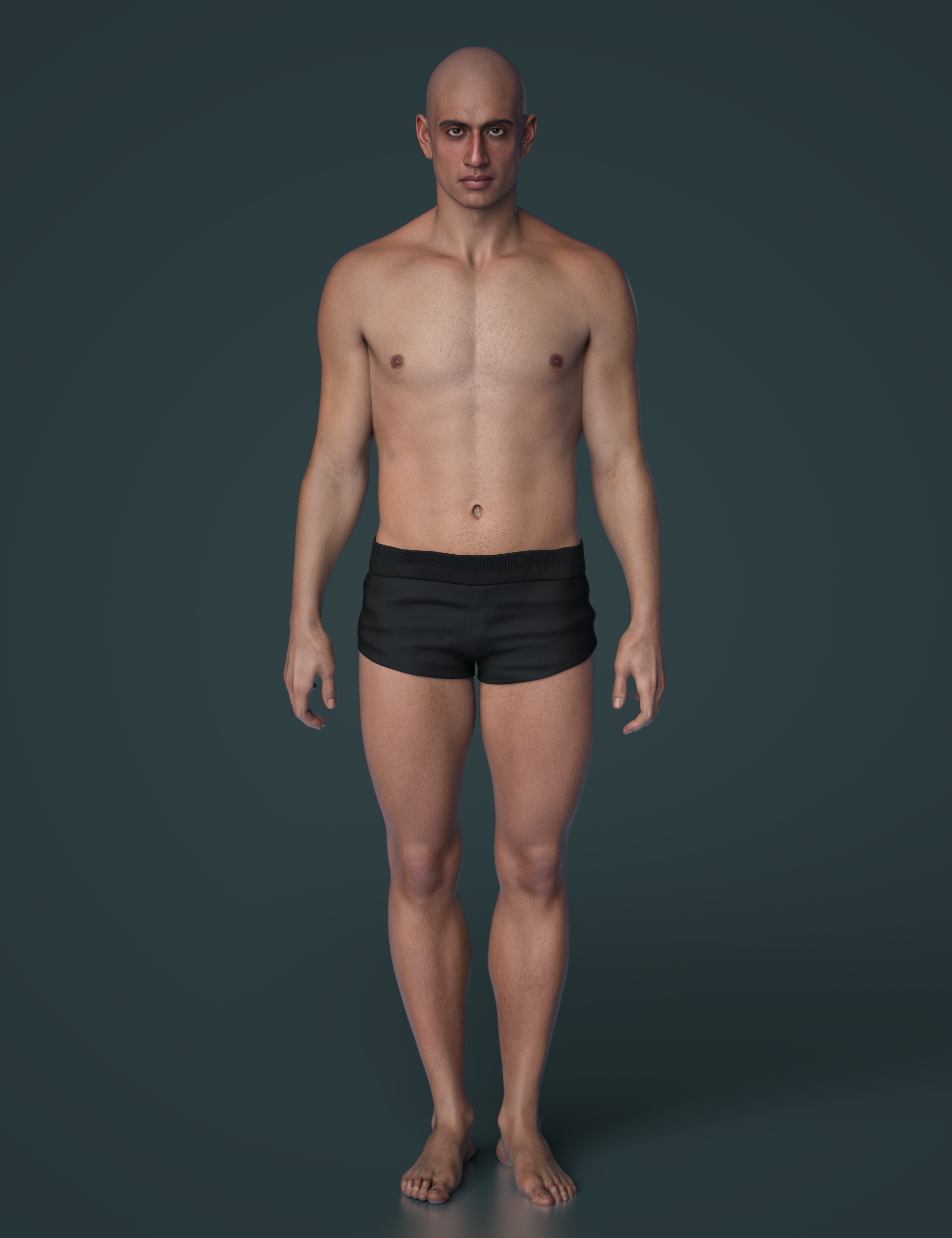 John 9 Muscular Shape Add-On by: , 3D Models by Daz 3D