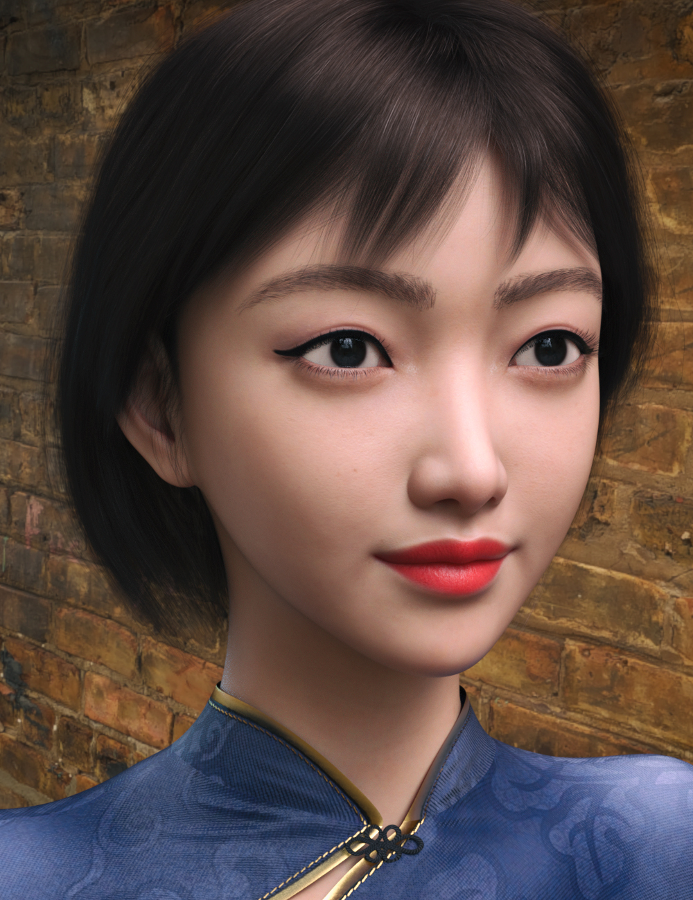 GN Luna for Genesis 9 by: Goanna, 3D Models by Daz 3D