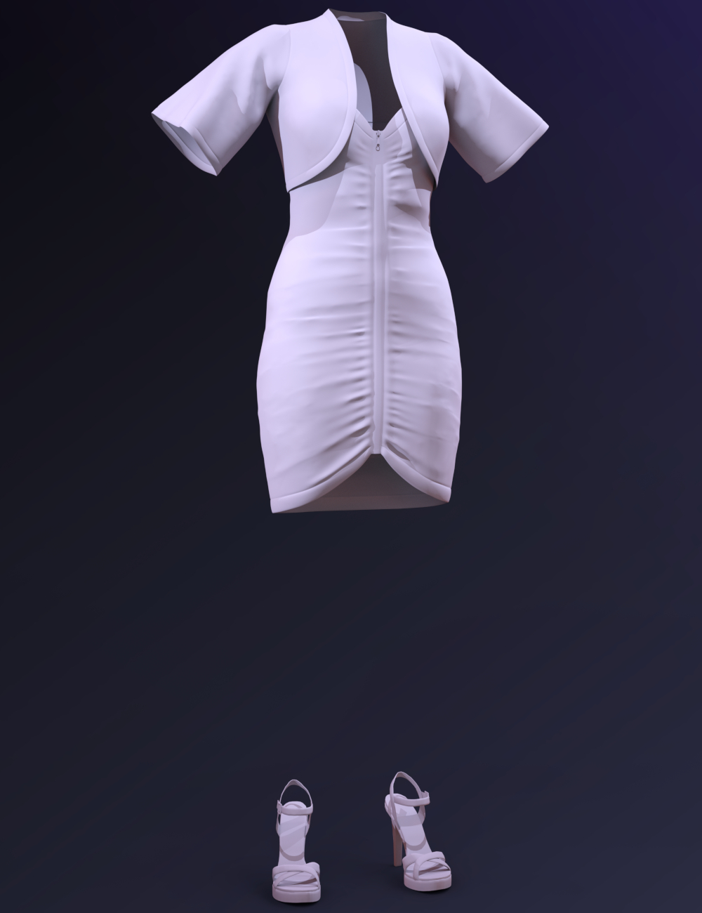 dForce Carnival Cocktail Outfit for Genesis 9 | Daz 3D