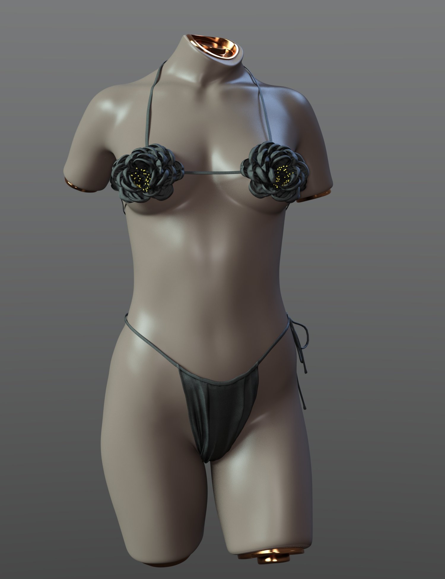 SPR Simple Swimsuit with dForce for Genesis 9 by: Sprite, 3D Models by Daz 3D