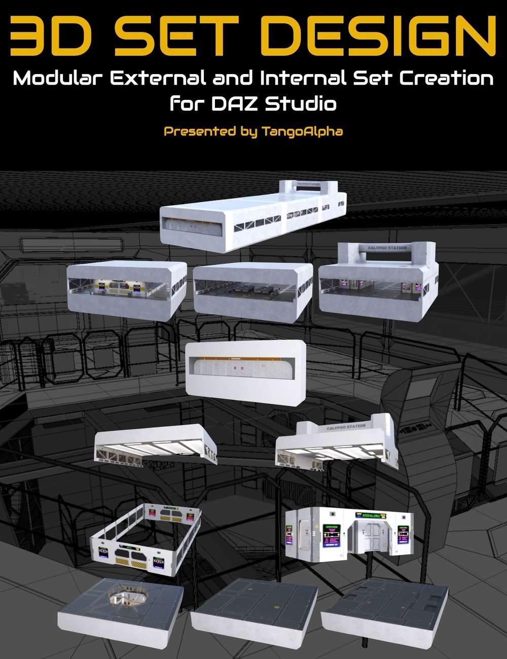 Build, Combine, Create: Modular Set Magic in DAZ Studio by: Digital Art LiveTangoAlpha, 3D Models by Daz 3D