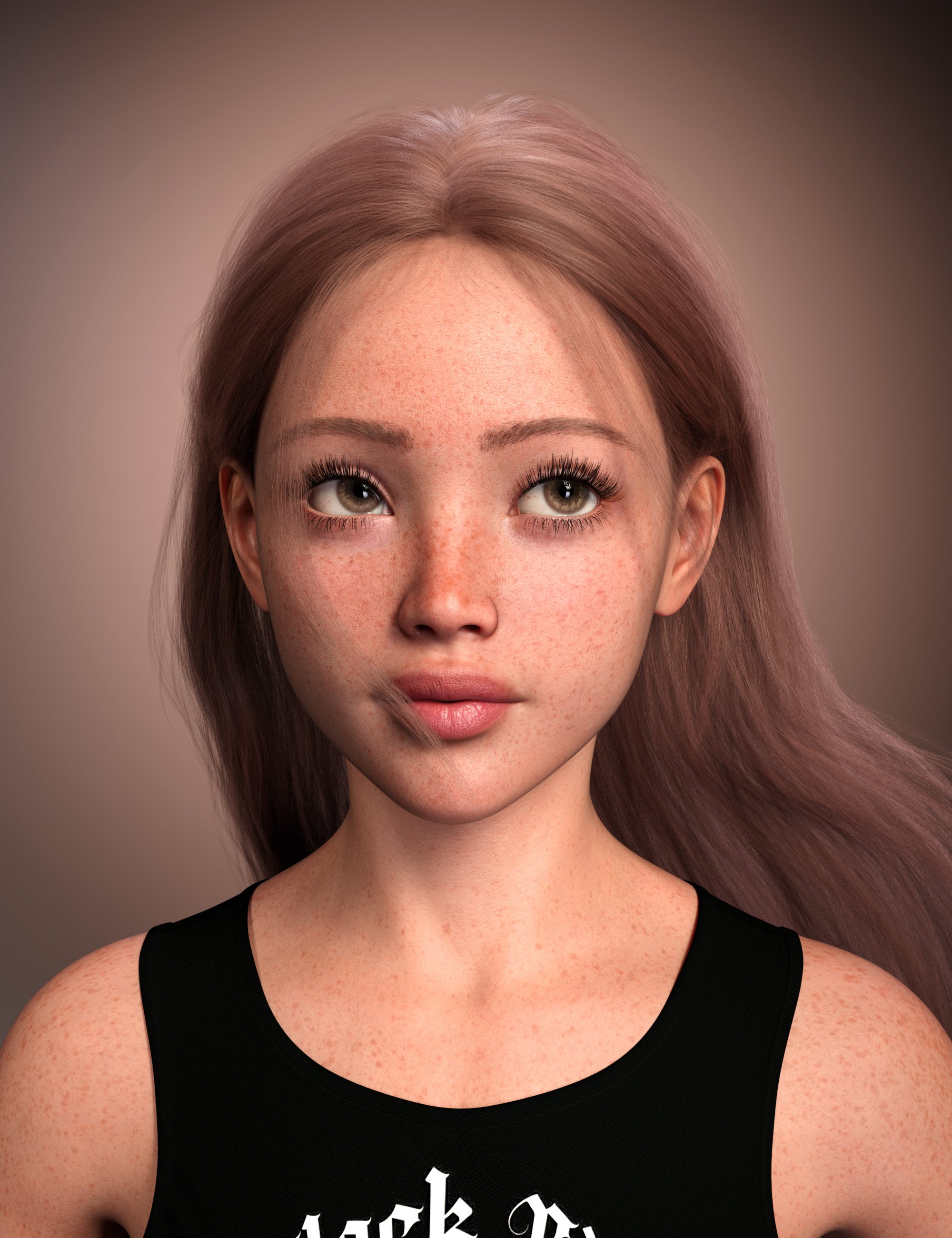 FE Long Gentle Hair for Genesis 9 | Daz 3D