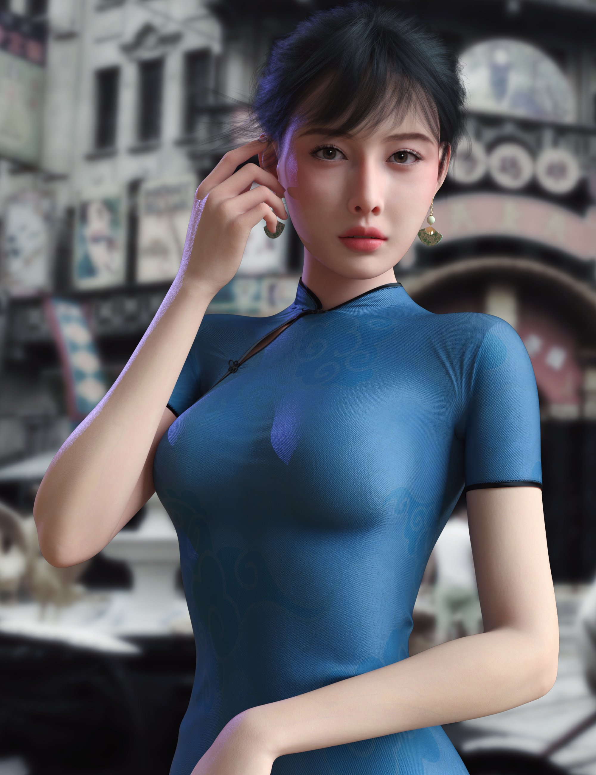Vo Xiao Bei HD for Genesis 9 by: VOOTW, 3D Models by Daz 3D