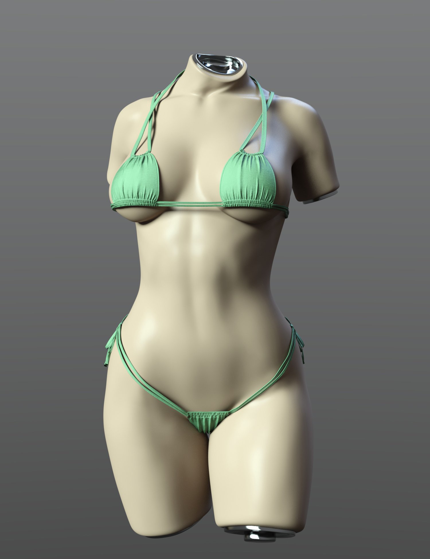SPR Compact Swimsuit for Genesis 9 by: Sprite, 3D Models by Daz 3D