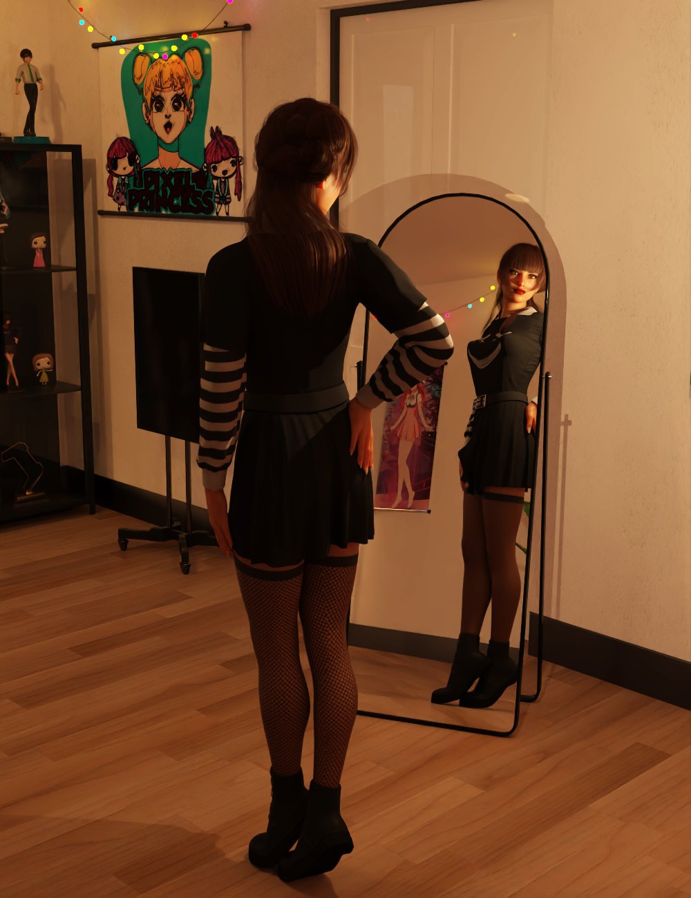 FG Egirl Poses for Genesis 8 Female by: IronmanFugazi1968, 3D Models by Daz 3D