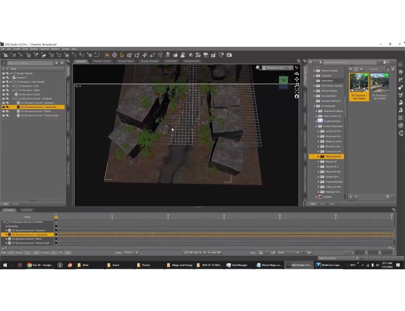 Movie Magic : Powerful Layering Workflow for Stills and Animations | Daz 3D