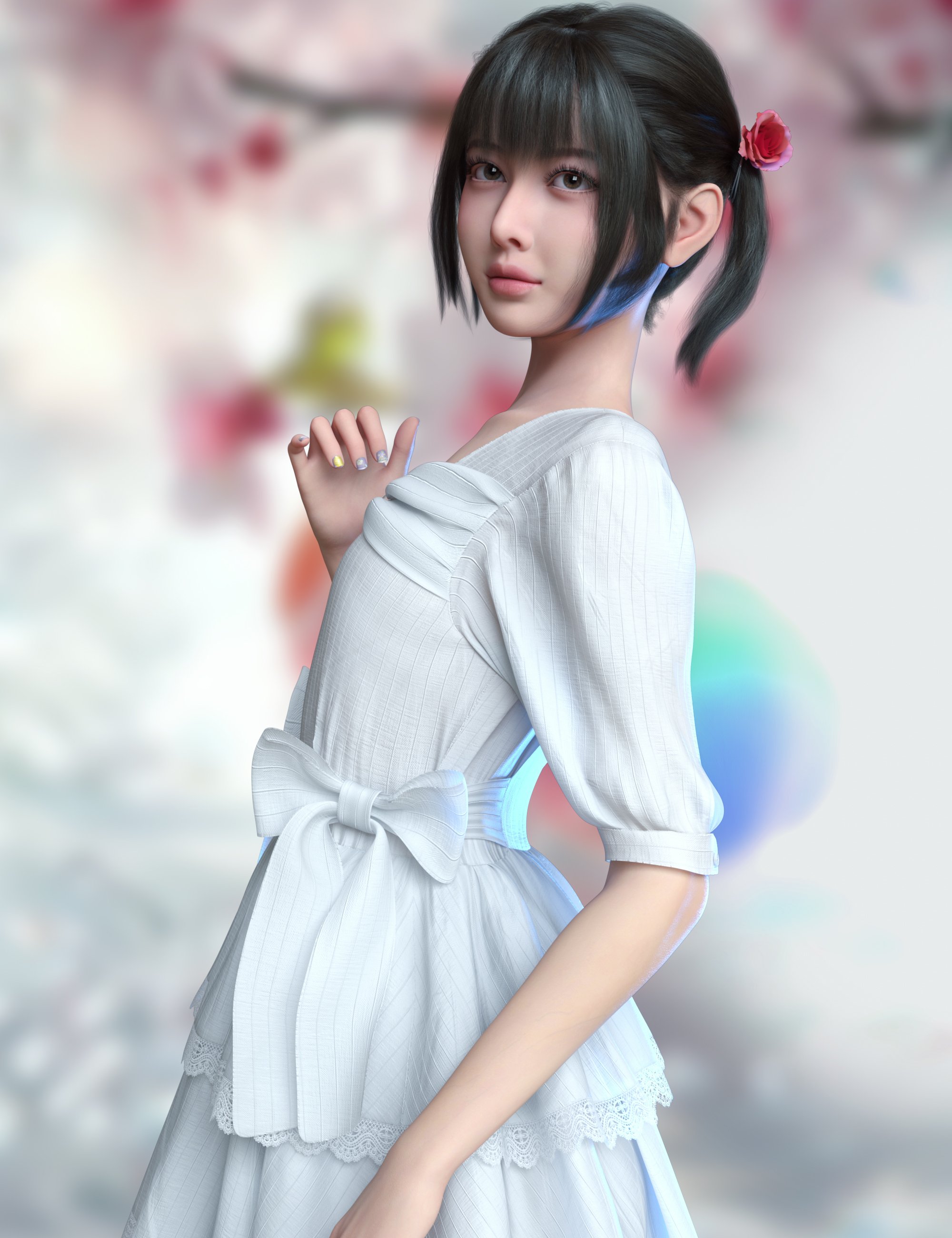 Vo Xiao Bei Young HD for Genesis 9 by: VOOTW, 3D Models by Daz 3D